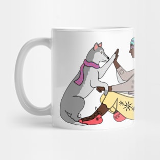 Sapphic LGBTQ+ Pride Elf Mug